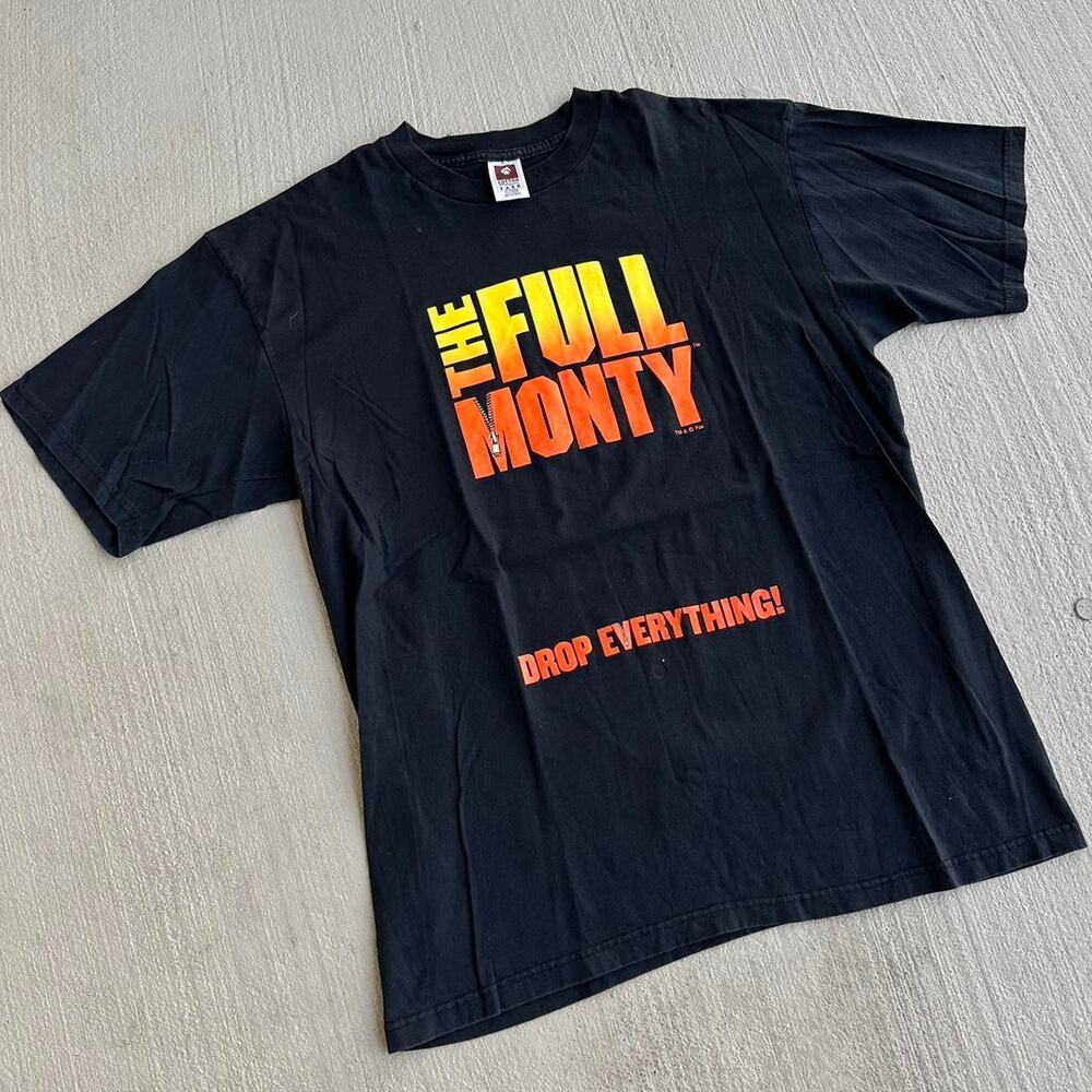Vintage The Full Monty, Drop Everything Movie Promo Shirt